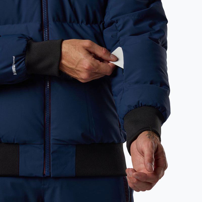 Pánska lyžiarska bunda Rossignol Snowblaze Down Bomber dark navy 9