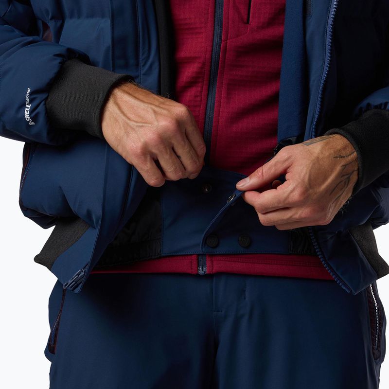 Pánska lyžiarska bunda Rossignol Snowblaze Down Bomber dark navy 13