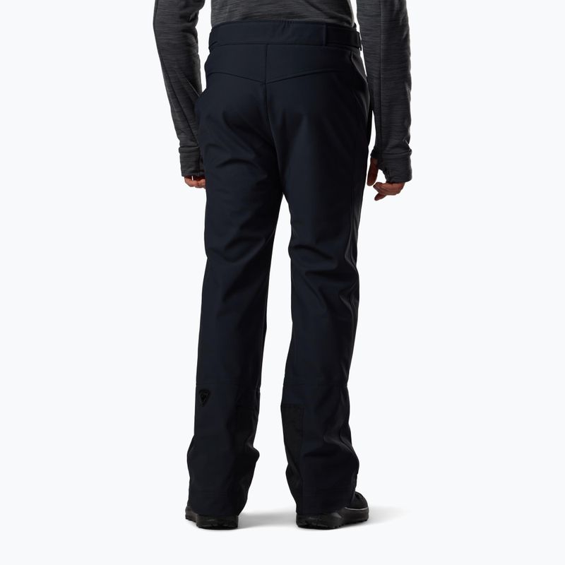 Pánske lyžiarske nohavice Rossignol Resort Softshell black 3