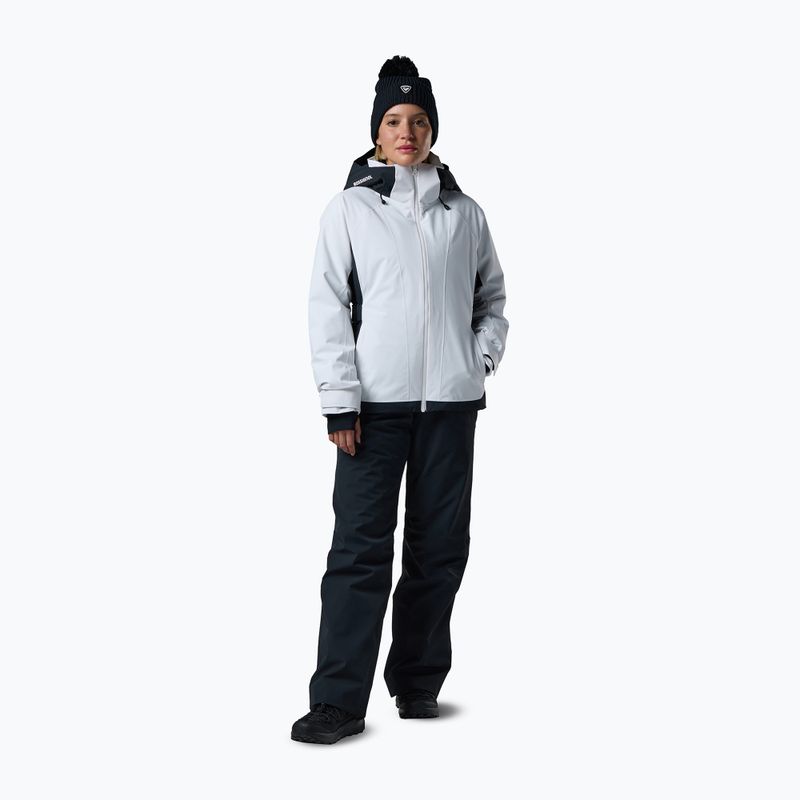 Dámska lyžiarska bunda Rossignol 4WS Blackside Insulated ck/white 2