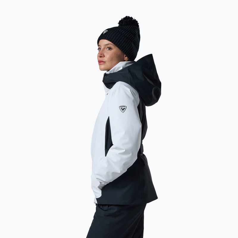Dámska lyžiarska bunda Rossignol 4WS Blackside Insulated ck/white 4
