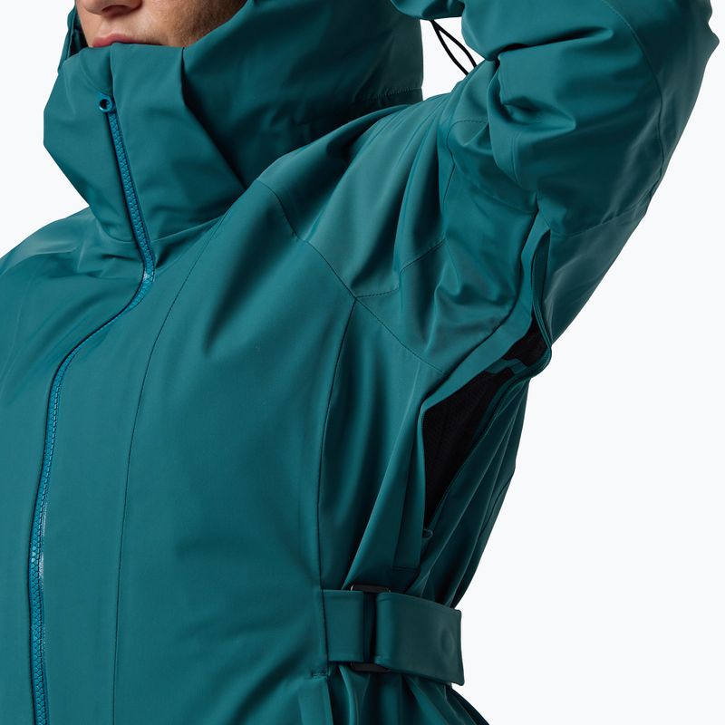 Dámska lyžiarska bunda Rossignol 4WS Blackside Insulated transformative teal 9