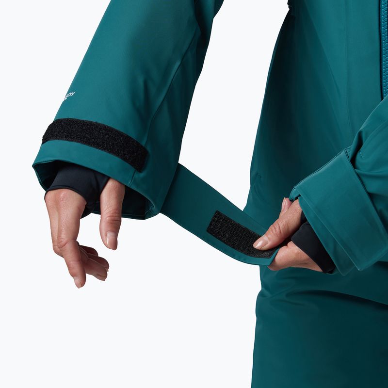 Dámska lyžiarska bunda Rossignol 4WS Blackside Insulated transformative teal 11