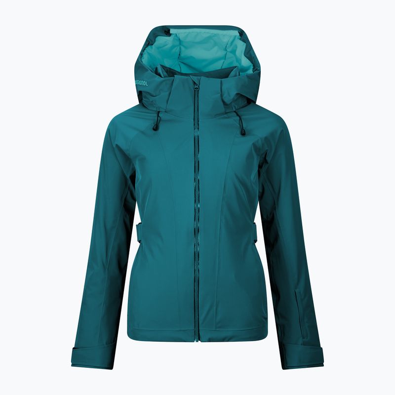 Dámska lyžiarska bunda Rossignol 4WS Blackside Insulated transformative teal 17
