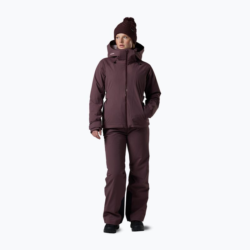Dámska lyžiarska bunda Rossignol 4WS Blackside Insulated huckleberry 2