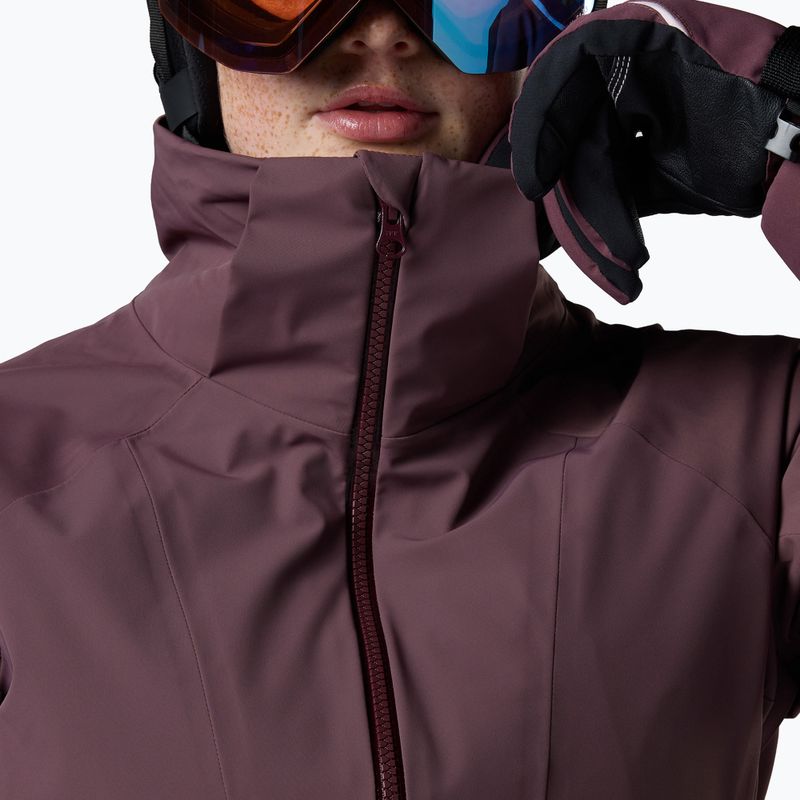 Dámska lyžiarska bunda Rossignol 4WS Blackside Insulated huckleberry 8