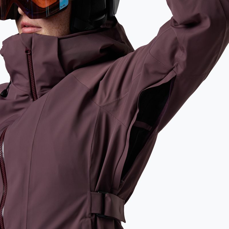 Dámska lyžiarska bunda Rossignol 4WS Blackside Insulated huckleberry 10