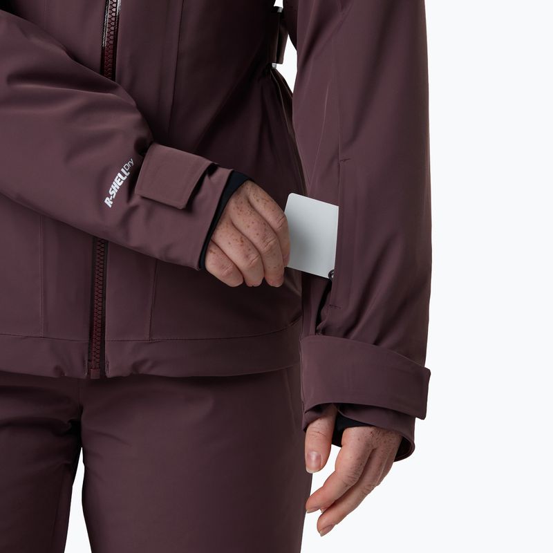 Dámska lyžiarska bunda Rossignol 4WS Blackside Insulated huckleberry 11