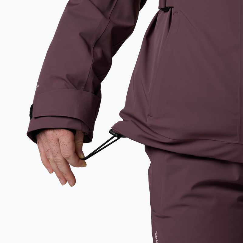 Dámska lyžiarska bunda Rossignol 4WS Blackside Insulated huckleberry 12