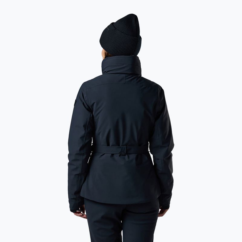 Dámska lyžiarska bunda Rossignol Snowdazzle Belted black 3