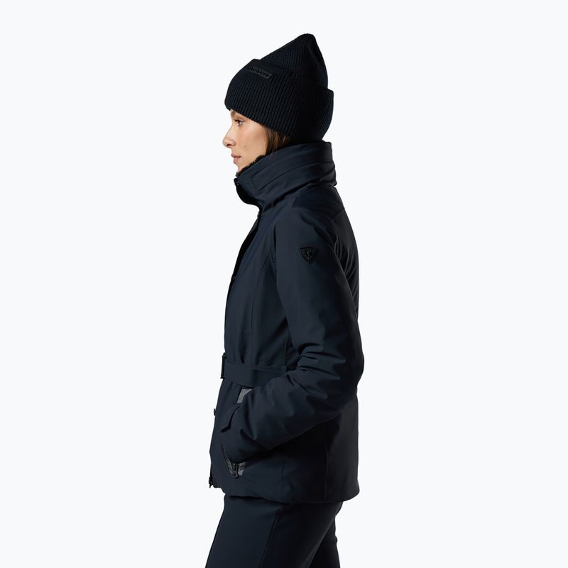 Dámska lyžiarska bunda Rossignol Snowdazzle Belted black 4