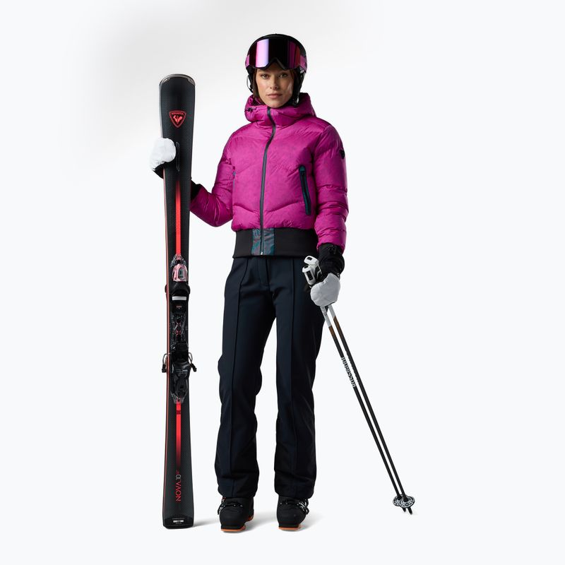 Dámska lyžiarska bunda Rossignol Snowblaze Down Bomber electric fuchsia 2