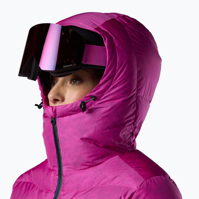 Dámska lyžiarska bunda Rossignol Snowblaze Down Bomber electric fuchsia 5