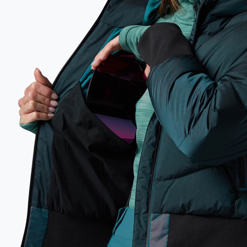Dámska lyžiarska bunda Rossignol Snowblaze Down Bomber transformative teal 8