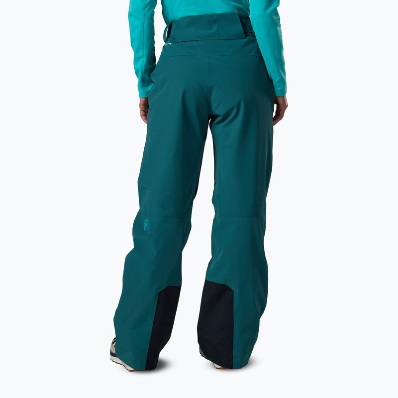 Dámske lyžiarske nohavice Rossignol 4WS Blackside Insulated transformative teal 3