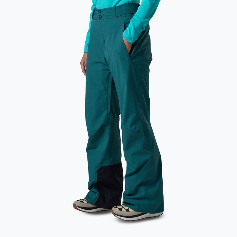 Dámske lyžiarske nohavice Rossignol 4WS Blackside Insulated transformative teal 4