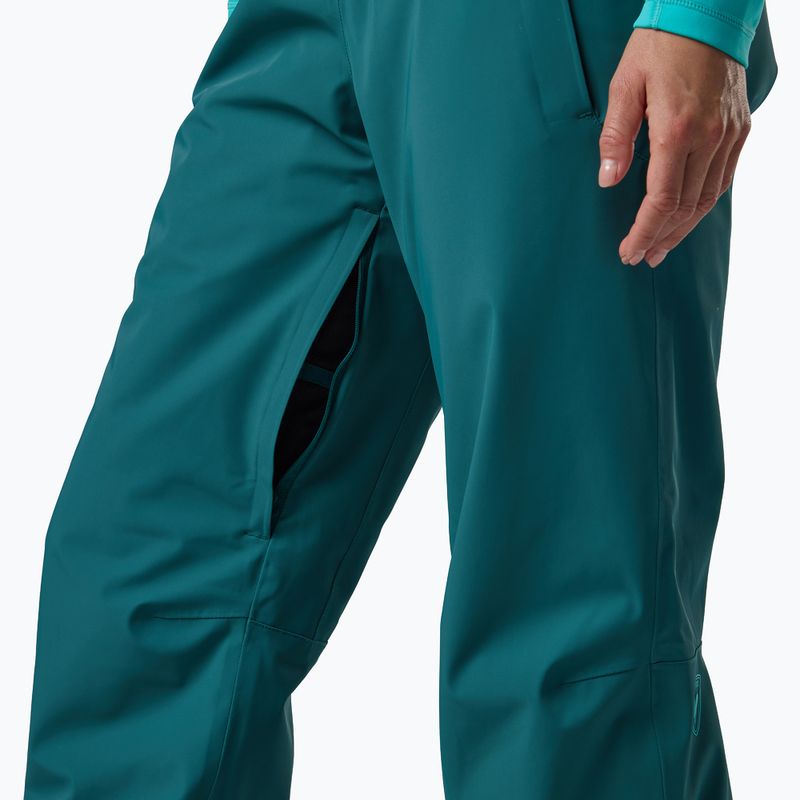 Dámske lyžiarske nohavice Rossignol 4WS Blackside Insulated transformative teal 6