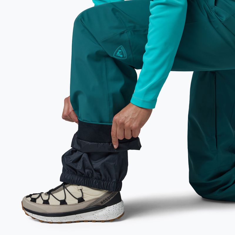 Dámske lyžiarske nohavice Rossignol 4WS Blackside Insulated transformative teal 7
