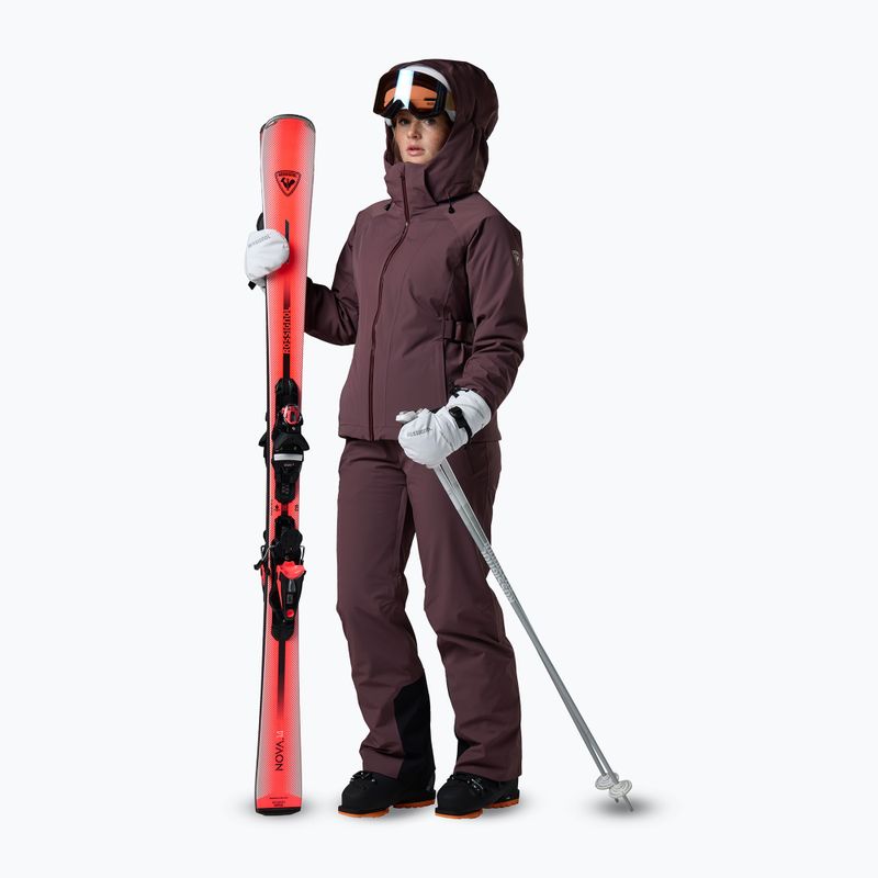 Dámske lyžiarske nohavice Rossignol 4WS Blackside Insulated huckleberry 2