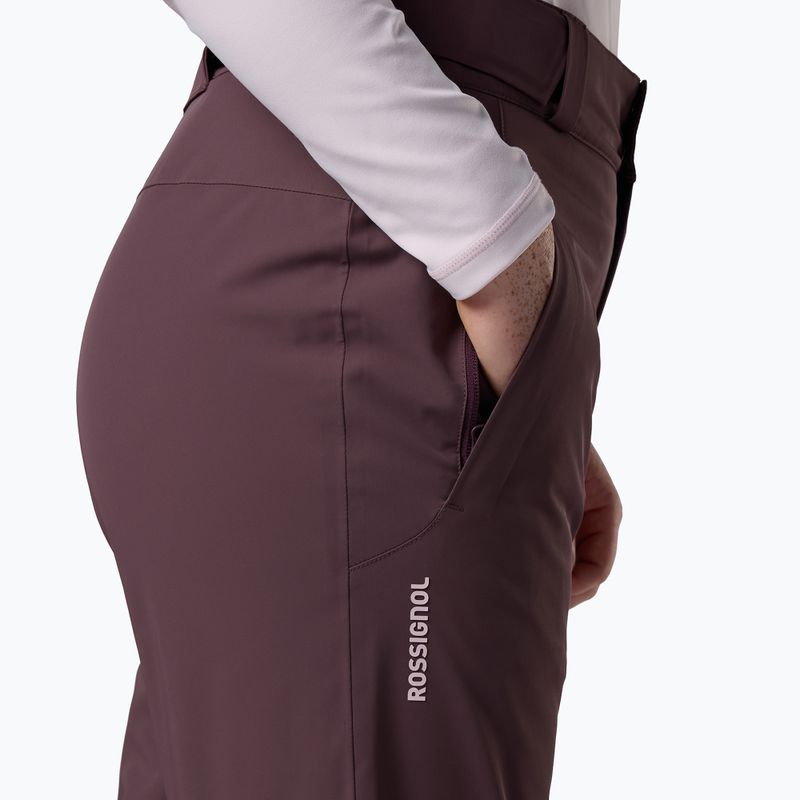 Dámske lyžiarske nohavice Rossignol 4WS Blackside Insulated huckleberry 7