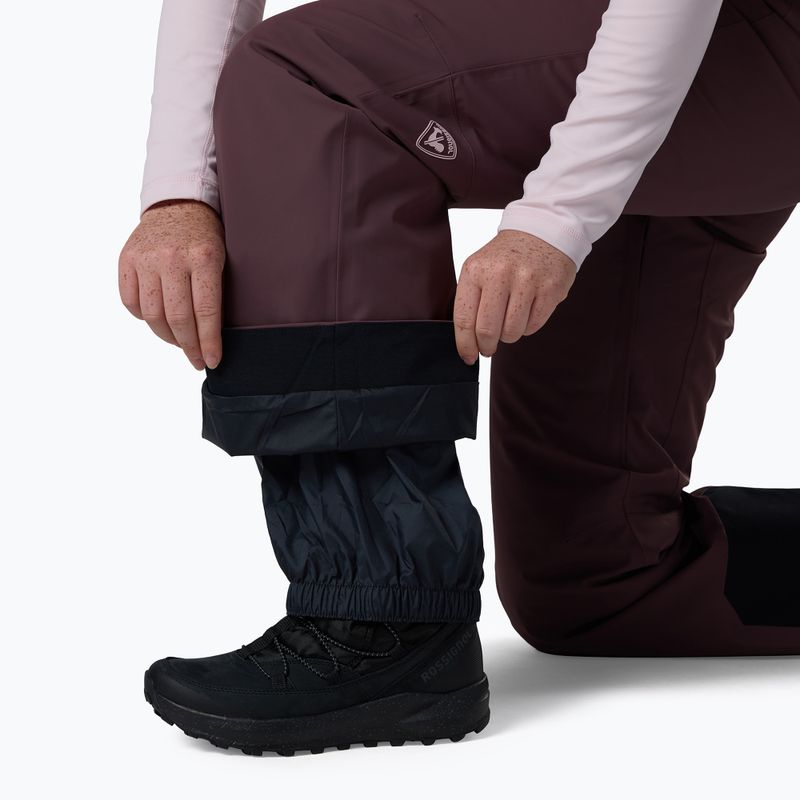 Dámske lyžiarske nohavice Rossignol 4WS Blackside Insulated huckleberry 8