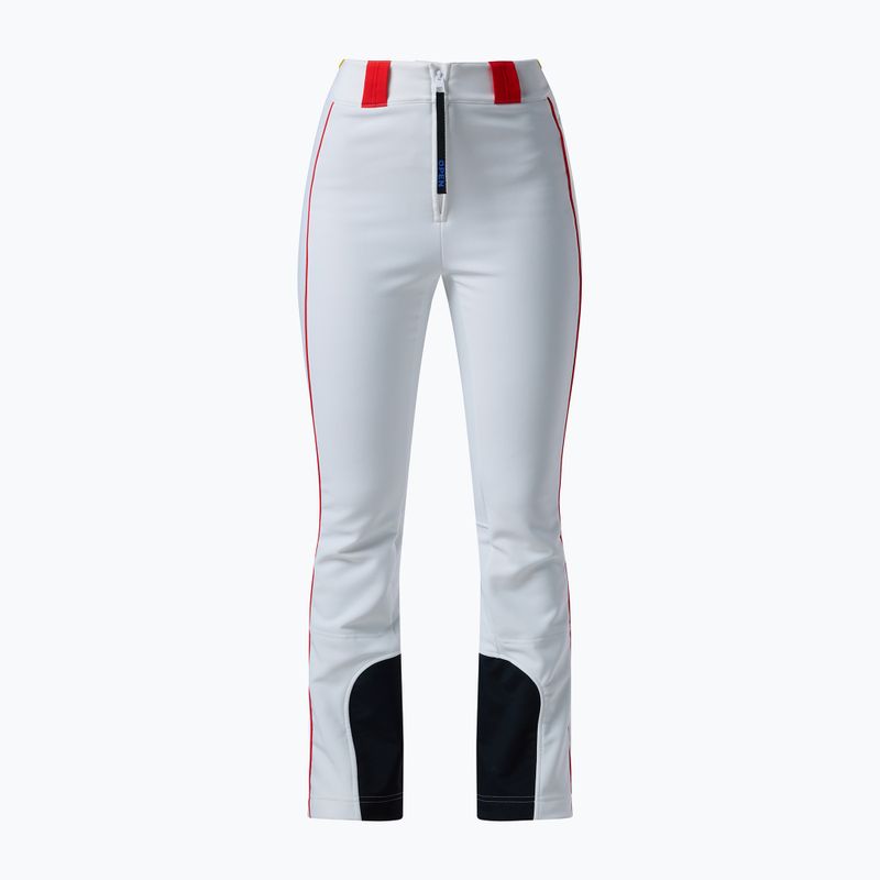 Dámske lyžiarske nohavice Rossignol JCC Softshell white 8