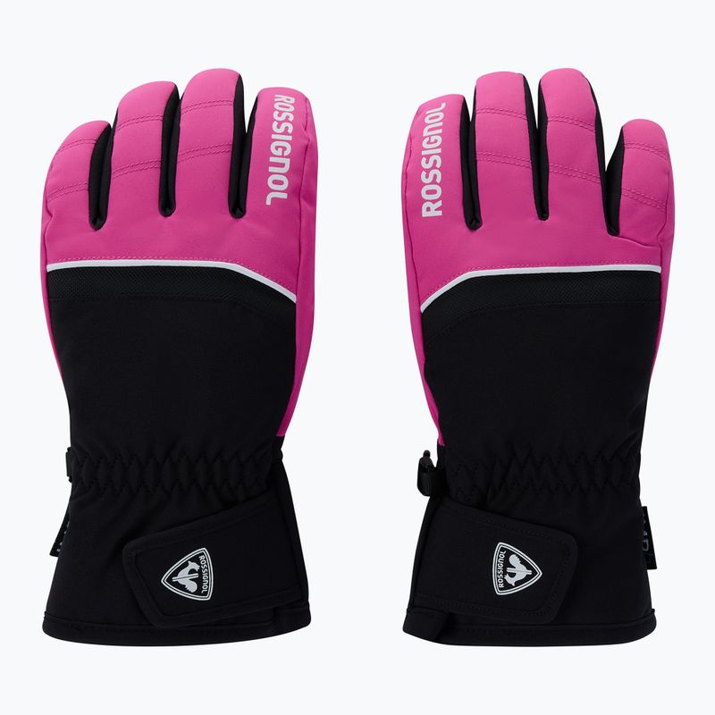 Detské lyžiarske rukavice Rossignol Tech Impr G electric fuchsia 2
