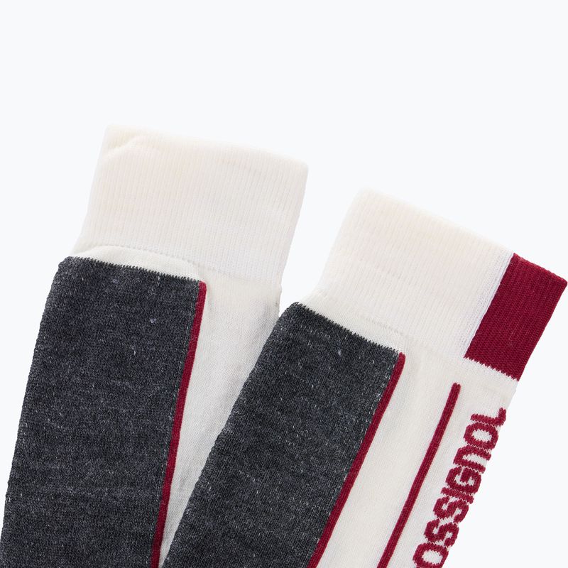Lyžiarske ponožky Rossignol Essential white 2