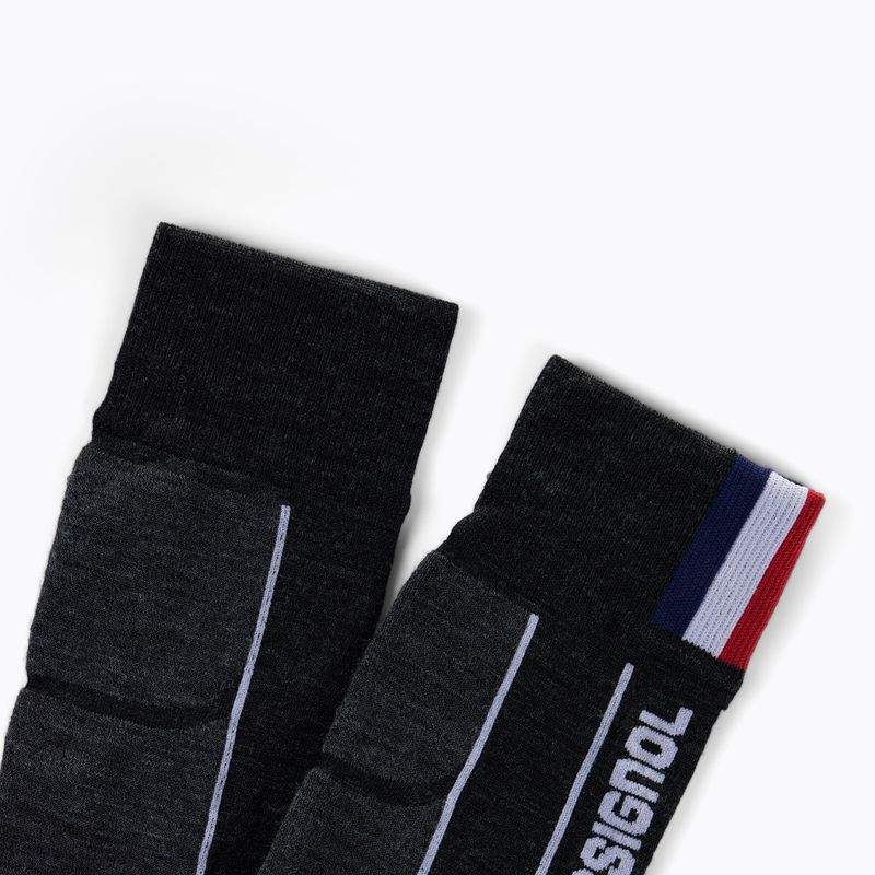Pánske lyžiarske ponožky Rossignol Intermediate black 2