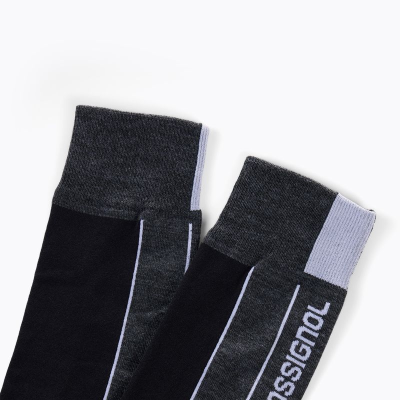 Lyžiarske ponožky Rossignol Pro black 2