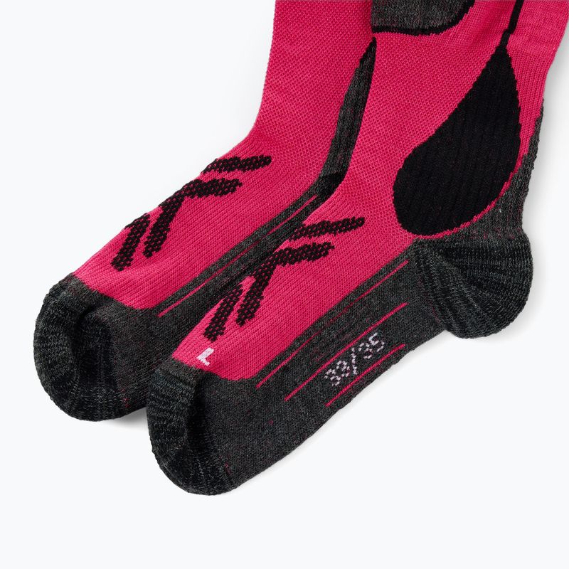 Detské lyžiarske ponožky Rossignol Essential electric fuchsia 3