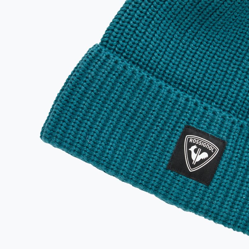 Zimná čiapka Rossignol Strawpile Pompom Beanie transformative teal 3