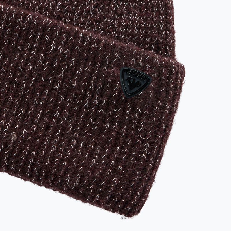 Dámska zimná čiapka Rossignol Snowcrystal huckleberry 3