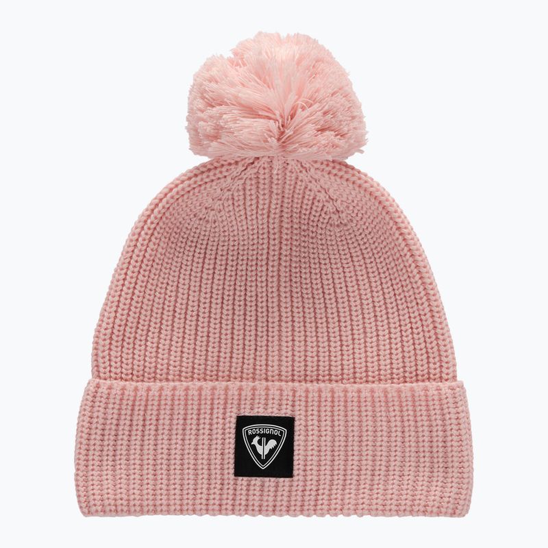 Zimná čiapka Rossignol Strawpile Pompom Beanie pale lilac