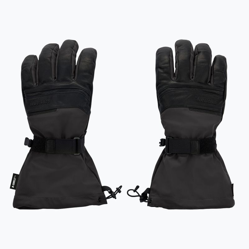 Pánske lyžiarske rukavice Rossignol Leather Mix black 2