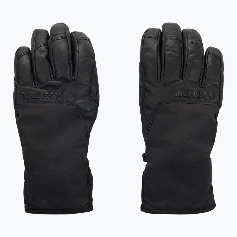 Lyžiarske rukavice Rossignol Type R-Shell Dry black 2