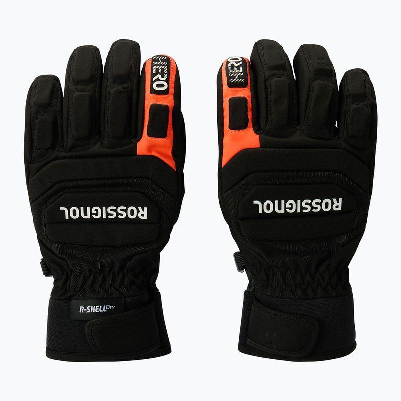 Detské lyžiarske rukavice Rossignol Hero R-Shell Dry black 2