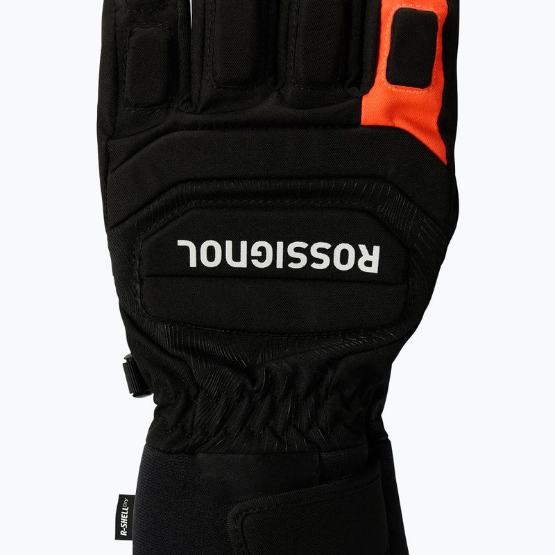 Detské lyžiarske rukavice Rossignol Hero R-Shell Dry black 3
