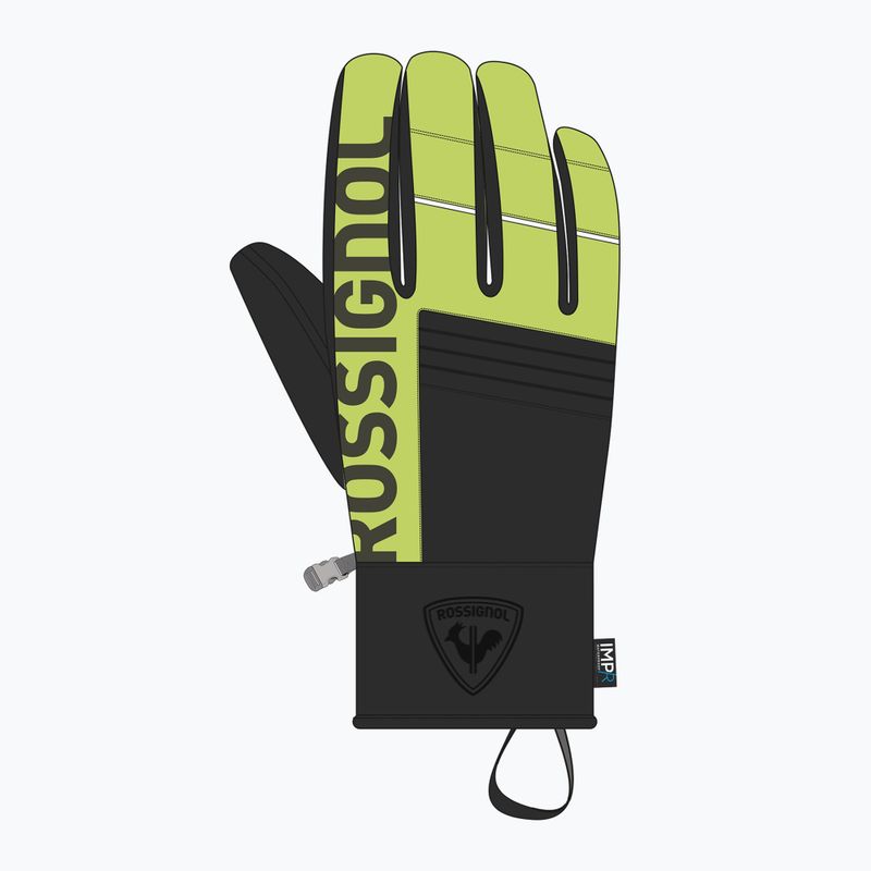 Pánske lyžiarske rukavice Rossignol Speed Impr wild lime 2