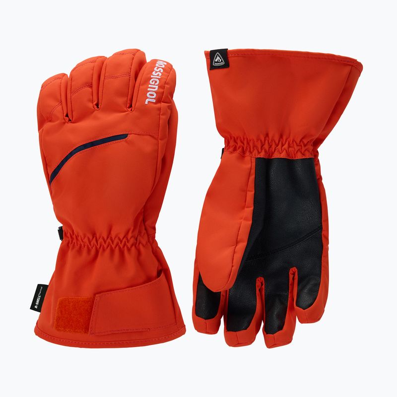 Pánske lyžiarske rukavice Rossignol Perf R-Shell Thermal golden gate 2