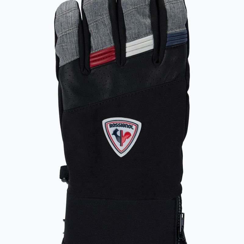 Pánske lyžiarske rukavice Rossignol Strato R-Shell Dry heather grey 3
