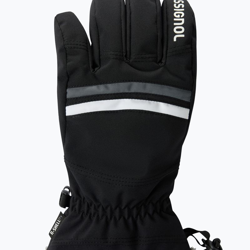 Dámske lyžiarske rukavice Rossignol Piste R-Shell Dry black 3
