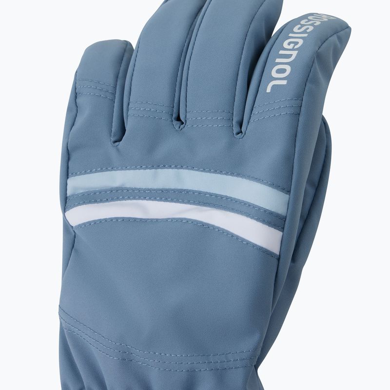 Dámske lyžiarske rukavice Rossignol Piste R-Shell Dry windward blue 3