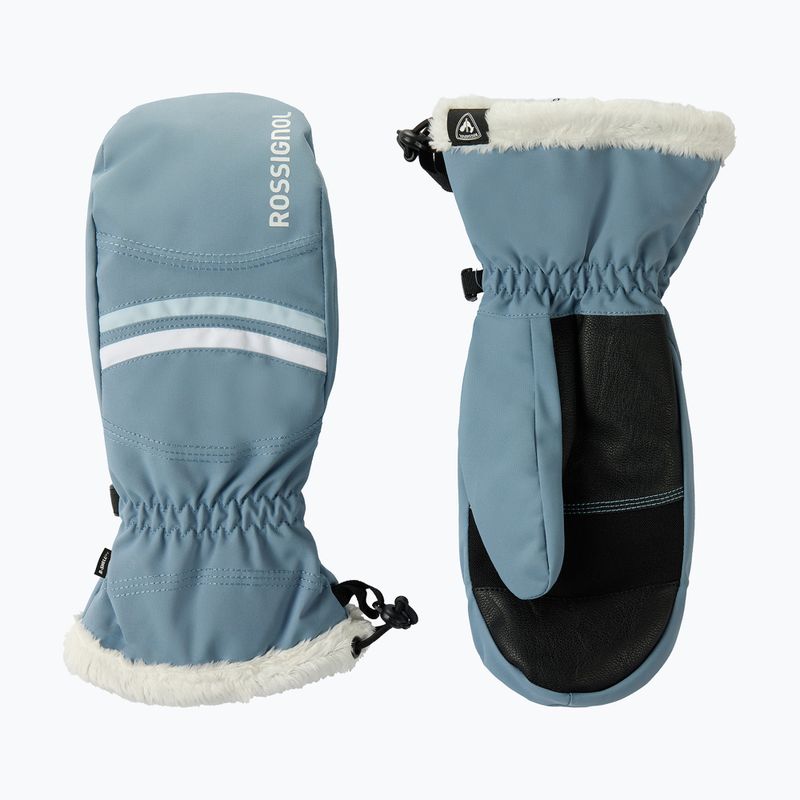Dámske lyžiarske rukavice Rossignol Piste Mittens R-Shell Dry windward blue 2