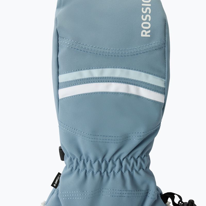Dámske lyžiarske rukavice Rossignol Piste Mittens R-Shell Dry windward blue 3