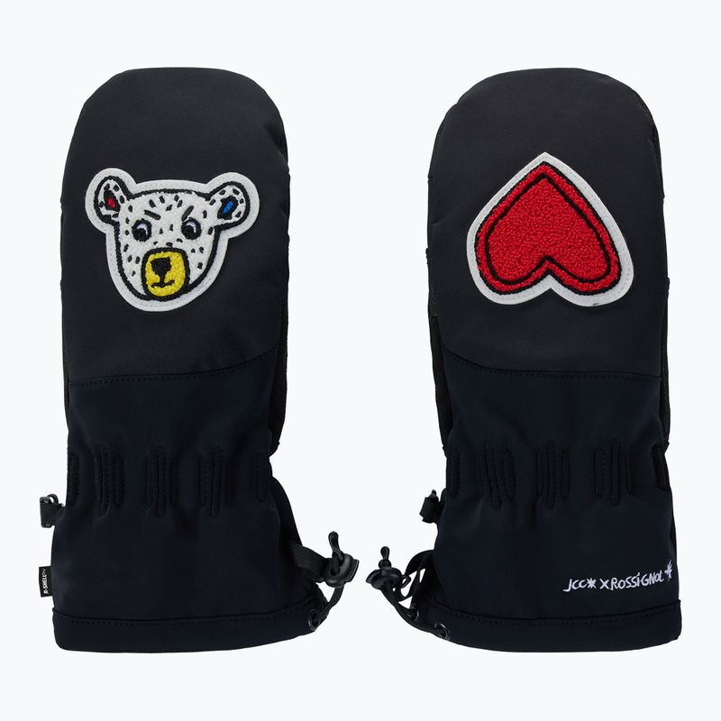 Dámske lyžiarske rukavice Rossignol JCC Mittens R-Shell black 2