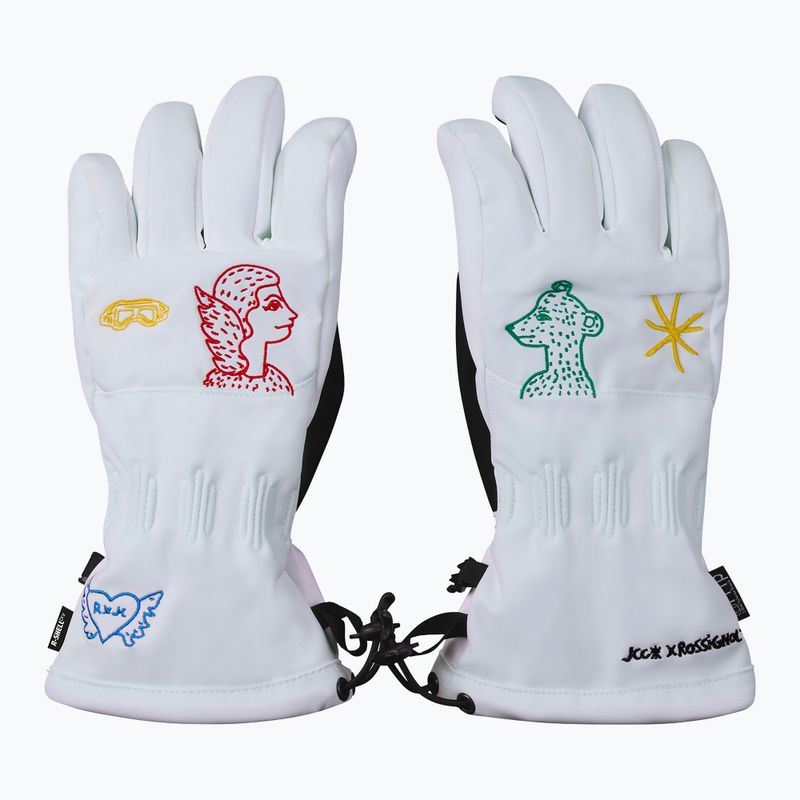 Dámske lyžiarske rukavice Rossignol JCC R-Shell Dry white 2