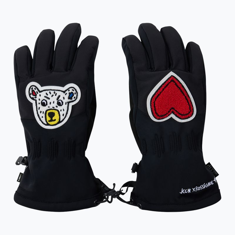 Dámske lyžiarske rukavice Rossignol JCC R-Shell Dry black 2