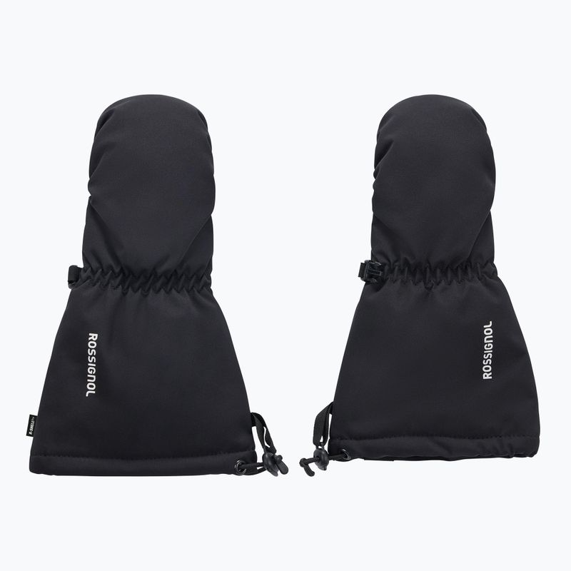 Detské lyžiarske rukavice Rossignol Mittens R-Shell Dry black 2