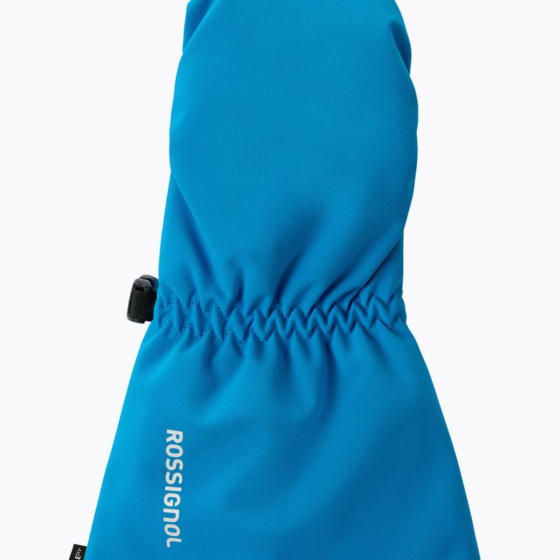 Detské lyžiarske rukavice Rossignol Mittens R-Shell Dry blazing blue 3